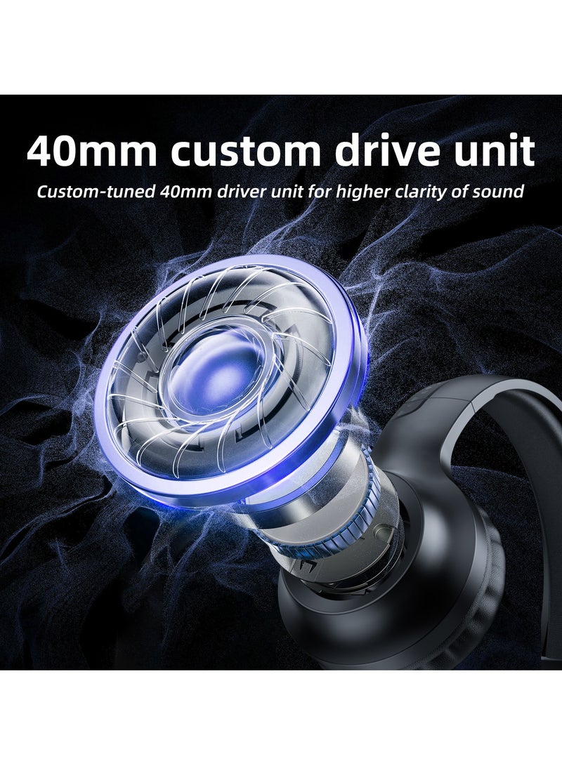 onikuma X36 RGB Gaming Headset Noise Canceling Mic for PC Mac PS4 Mobile And Xbox Switch - Image 4