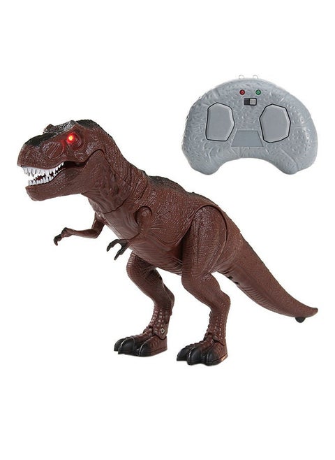RC Light Up Remote Sound Real Movement Walking Dinosaur Toy 11 x 5.51inch