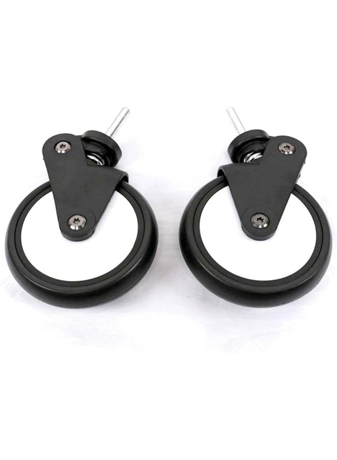 ROMIRUS Stroller Wheel Bearing, Stroller Wheels Replacement Front Wheels Compatible with YOYO, 2 Pack - Image 2