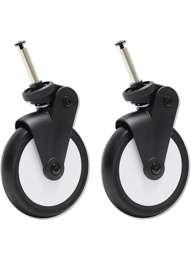 ROMIRUS Stroller Wheel Bearing, Stroller Wheels Replacement Front Wheels Compatible with YOYO, 2 Pack - Image 1