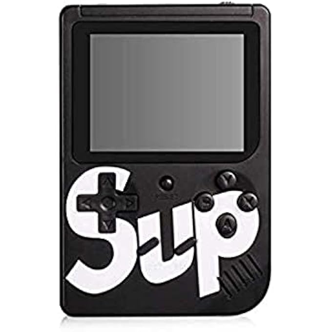 SUP INJOY GAME BOX 400 RETRO GAMES IN 1 MINI CONSOLE CAN CONNECT TO TV (BLACK) - Image 1