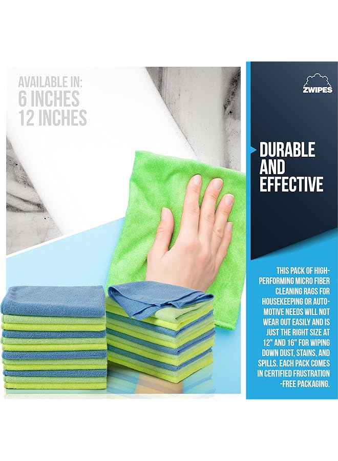 erorex 735 Microfiber Towel Cleaning Cloths 12 Pack - Image 3