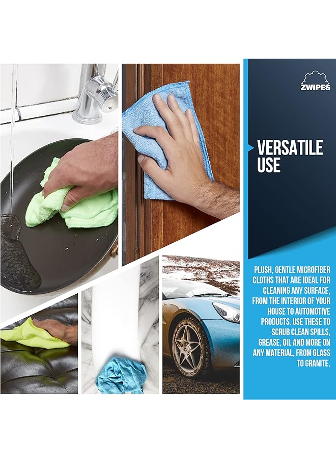 erorex 735 Microfiber Towel Cleaning Cloths 12 Pack - Image 2