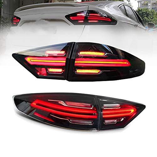 inginuity time Inguinity Time LED Tail Lights For Ford Fusion 20132016 With Start Up Animation Sequential Indicator Rear Lamps Assembly - Image 1