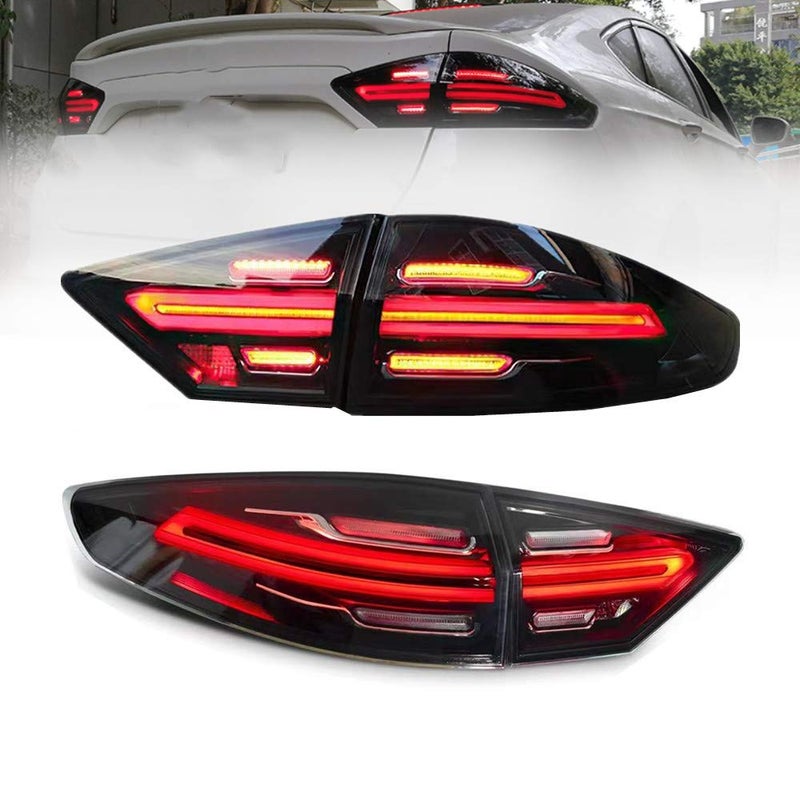 inginuity time Inguinity Time LED Tail Lights For Ford Fusion 20132016 With Start Up Animation Sequential Indicator Rear Lamps Assembly - Image 3