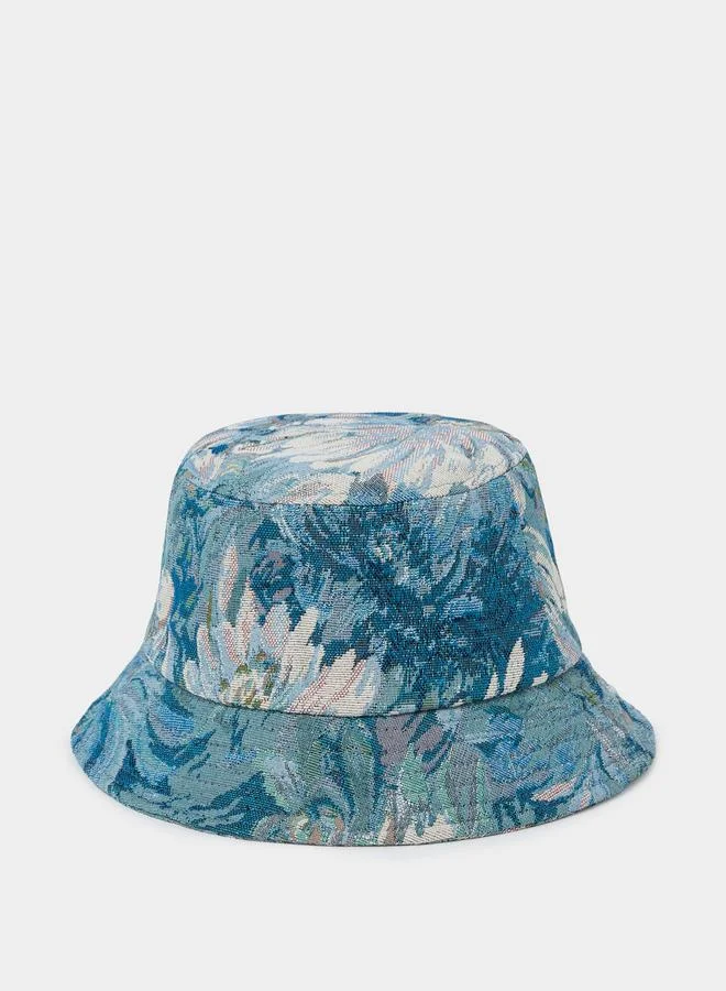 Floral Print Bucket Hat