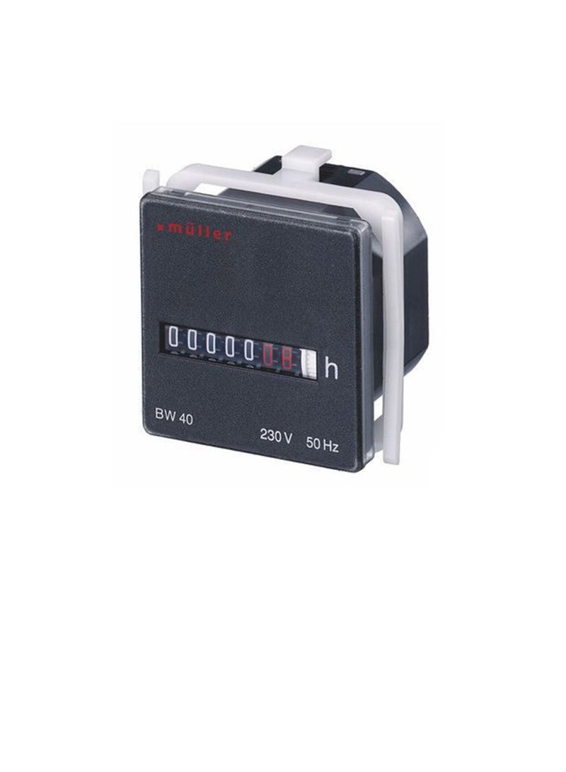 Muller Elapsed Hour Counter Timer 24VAC - BW4018 - Image 1