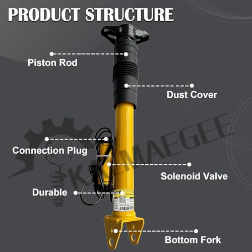 Kalmaegee 2PCS Rear Shock Struts Assembly w/Electric for Grand Cherokee SRT 2012-2022 - Image 5