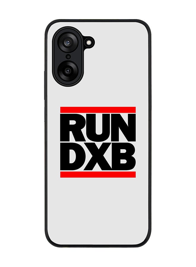 Stylizedd For OnePlus Nord CE5 / Ace 5 Racing Case,Slim fit Camera Protection, Shockproof Thin Phone cover  - RUN DXB