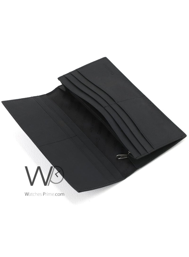 Calvin Klein Jeans Calvin Klein Men's Long Genuine Leather Wallet in Black - Image 3