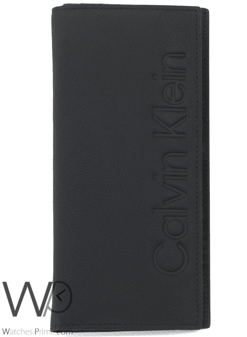 Calvin Klein Jeans Calvin Klein Men's Long Genuine Leather Wallet in Black - Image 5