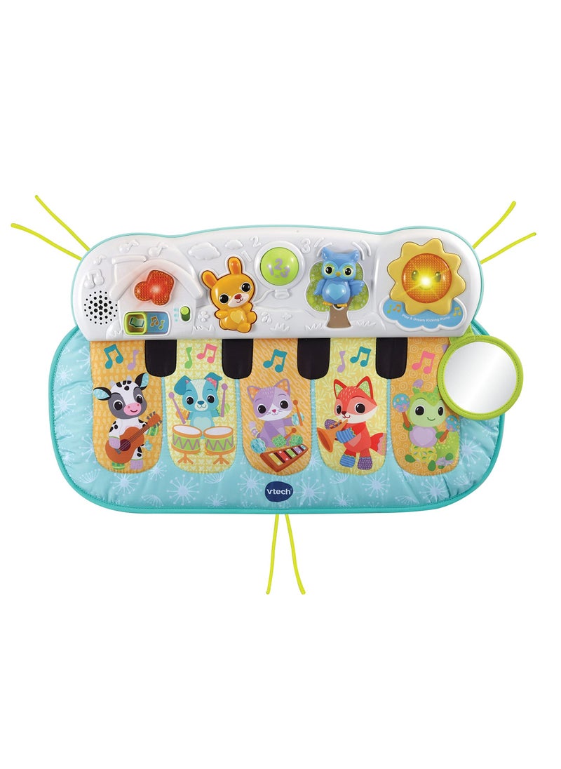 vtech Lil’ Critters Play And Dream Musical Piano, Baby Musical Toy Mat With Sounds For Boys And Girls, Soothing And Playful Music - Multicolor  - Image 2