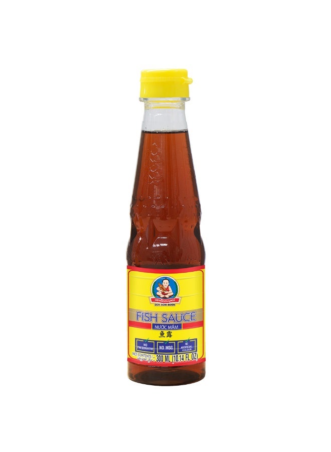 DEK SOM BOON Fish Sauce 300Ml, Thai Fish Sauce For Marinade Stir Fry And Dipping - Image 1