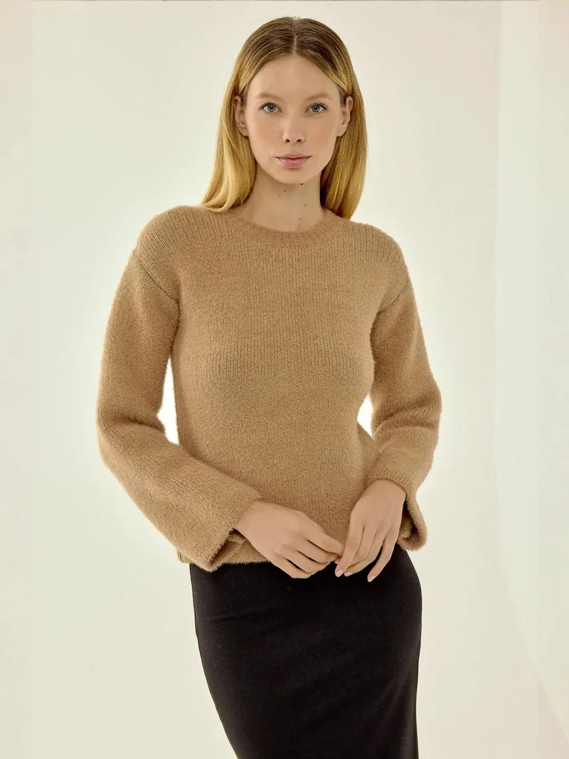 Textured Knit Sweater