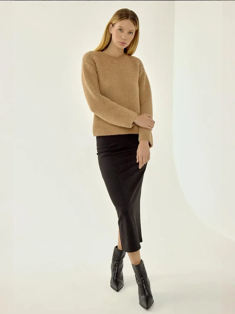 Hiccup Textured Knit Sweater