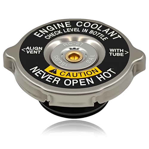 FBLOWMOD 10409635 Engine Radiator Tank Cap Tank Cap Replacement Coolant Water Tank Reservoir Cap Compatible with 19852002 GM Chevy Buick GMC Pontiac Vehicles Replace RC27 - Image 1