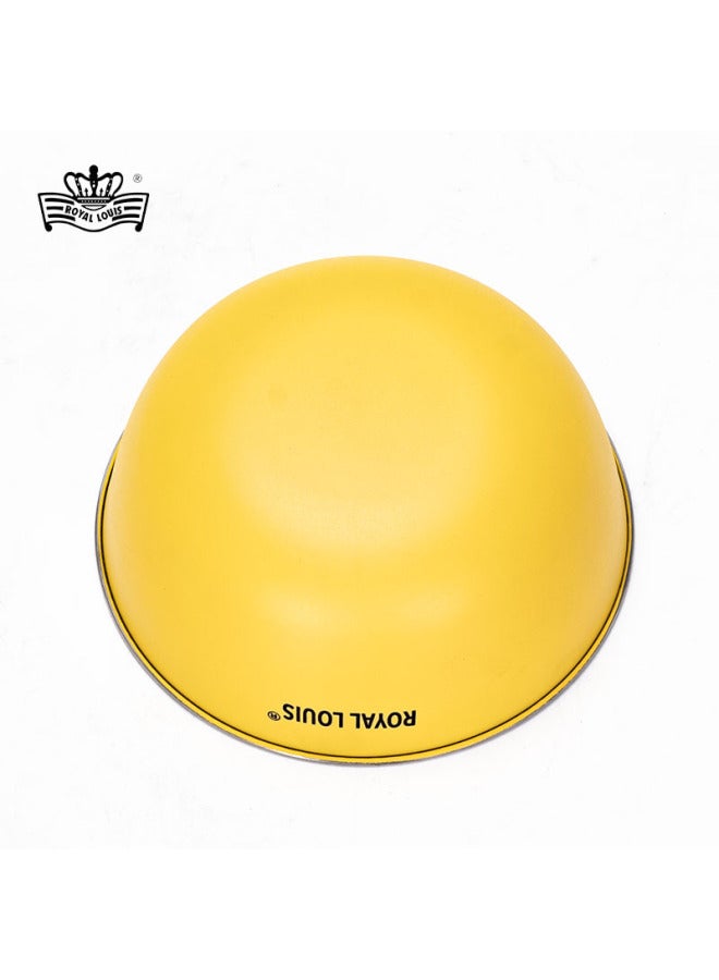 Cross-border 304 Stainless Steel Spray Color Cooking Basin Salad Basin Rice Mixing Bowl Vegetable Washing Basin And Noodle Beating Basin Spice Basin-Specifications:16cm-Color:Cream Yellow  - Image 4
