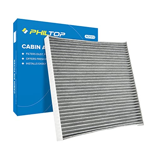 PHILTOP HEPA Cabin Air Filter wActivated Carbon Compatible with CF11173 Nissan Altima 20072012 Murano 20092014 Maxima 20092014 Quest 20112017 Carbon Filter Up Dust Pollen Odor - Image 1
