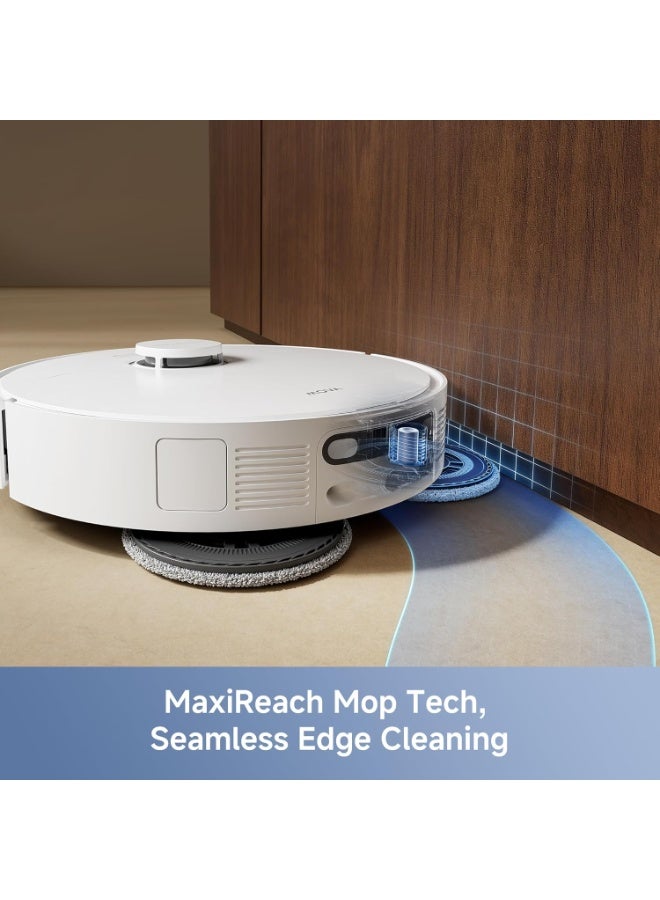 Mova E40 Ultra Robot Vacuum and Mop, 19,000Pa Suction, Extenable & Liftable Mop, All-in-One Station, Auto-Empty, Auto Washing & Hot Air Drying, 360°Obstacle Avoidance, App & Voice Control - Image 3