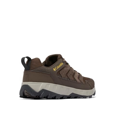 Columbia Mens Strata Trail Low CordovanGolden Yellow 13 - Image 3