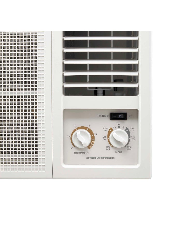 إل جي Window AC 24,200 BTU Rotary Cool Only W242EC.SN3 white - Image 4