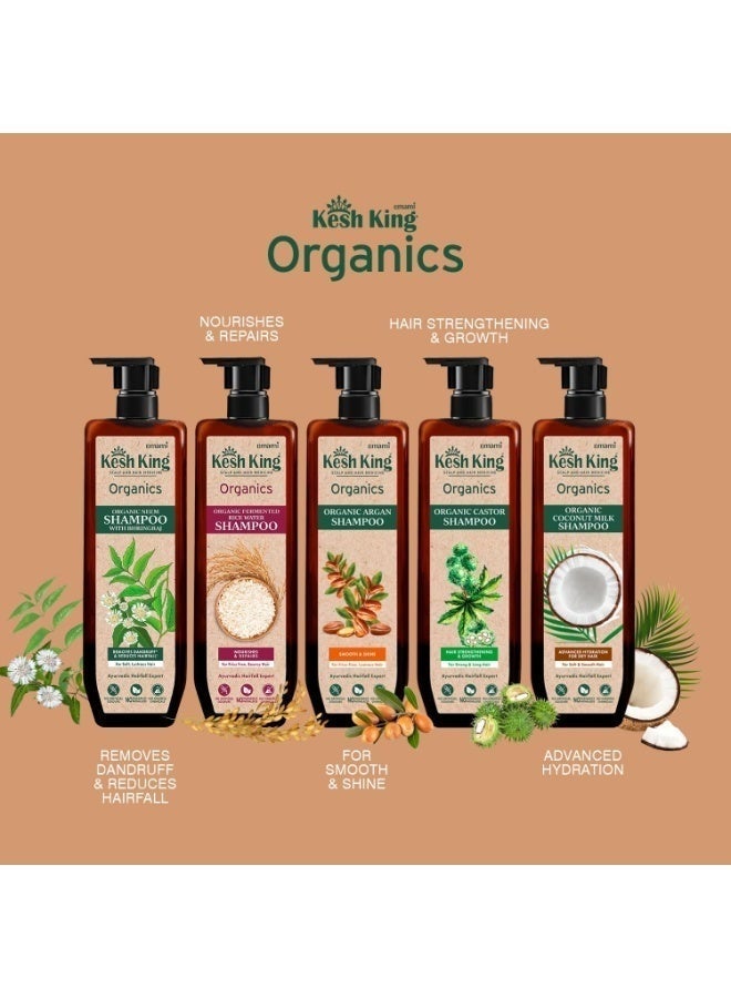 Kesh King Organics - Organic Argan Shampoo |Smoothens & Restores Shine | For Silky, Lustrous Hair | - Image 5
