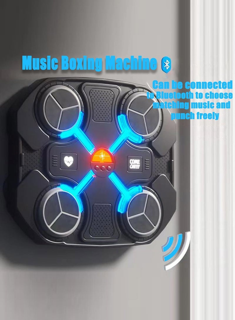 MaBaby Music Boxing Machine for Adults and Kid, Home Wall Mount Music Boxer, Electronic Smart Agility Training Boxing Target Punching Equipment Pads, Gear Boxing Machine - Image 4