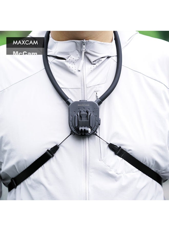 MAXCAM حزام عنق ماكسكام/مايسيكامو لكاميرا دي جي آي أوزمو بوكيت 2/1، حزام عنق كاميرا، حامل صيد، ملحقات ركوب الدراجات - Image 4