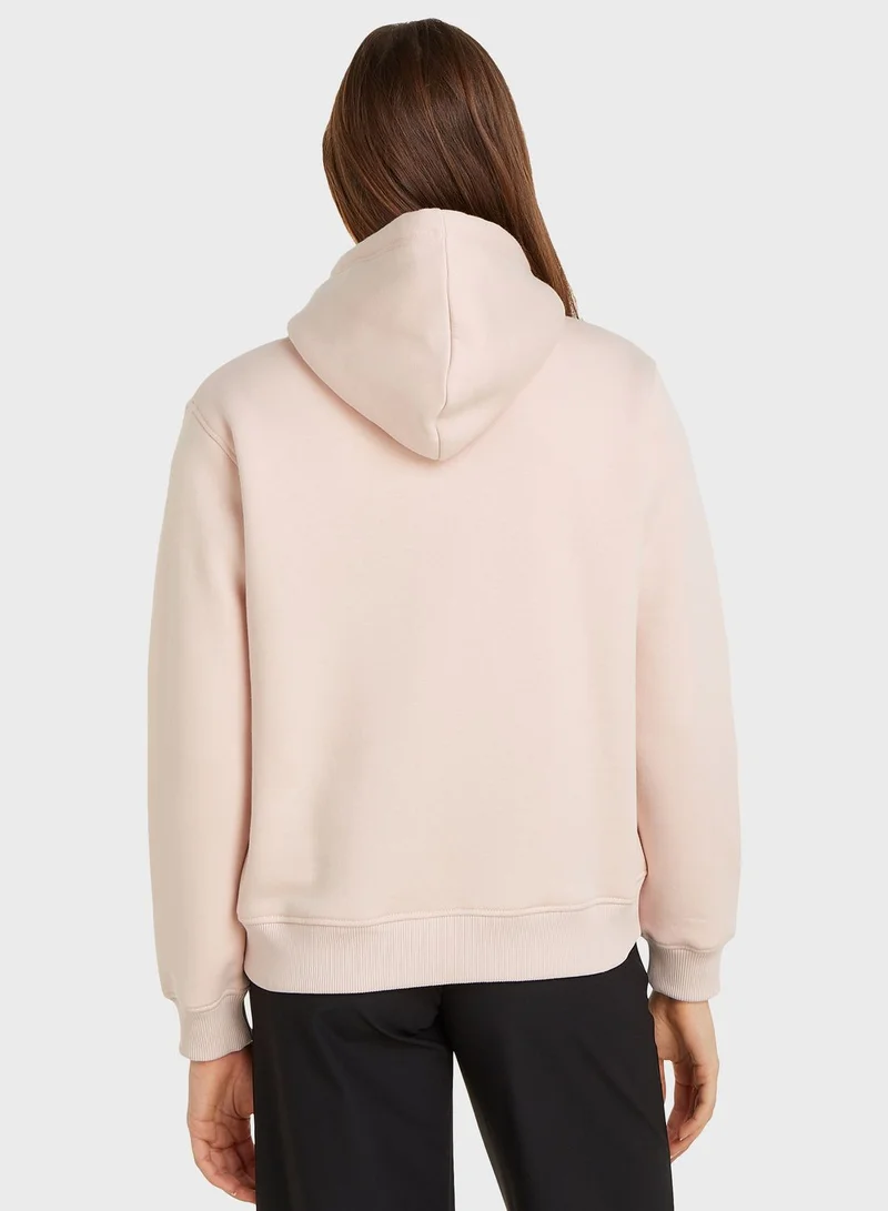 Calvin Klein Jeans Crew Neck Logo Hoodie