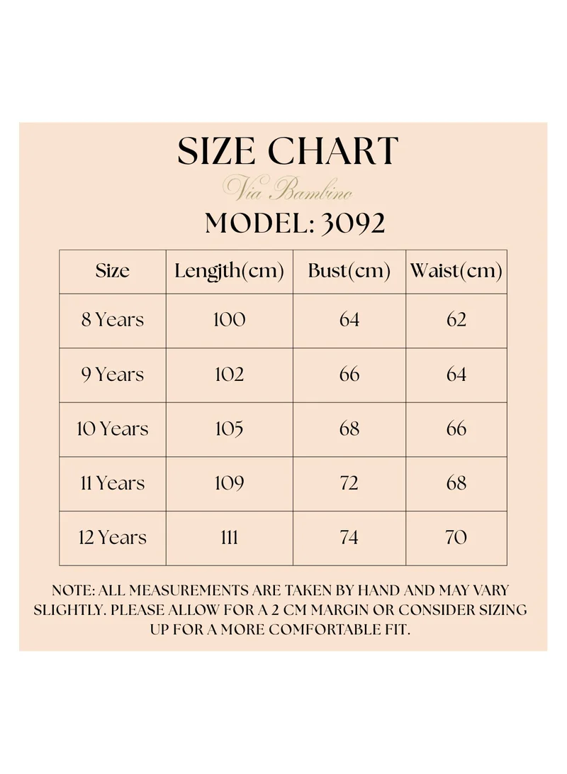 VIA BAMBINO Flower Girls Dress - Pink