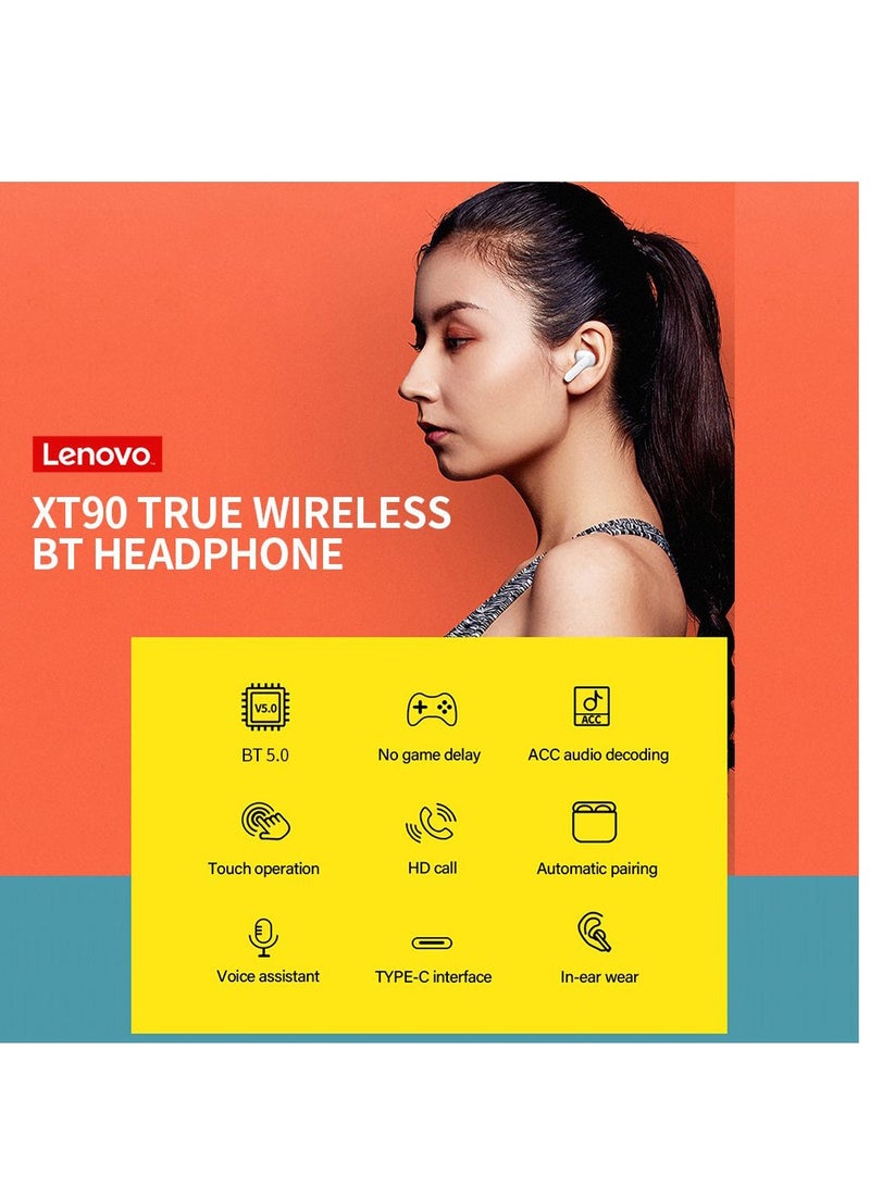 لينوفو سماعات أذن لاسلكية حقيقية XT90 TWS BT - Image 4