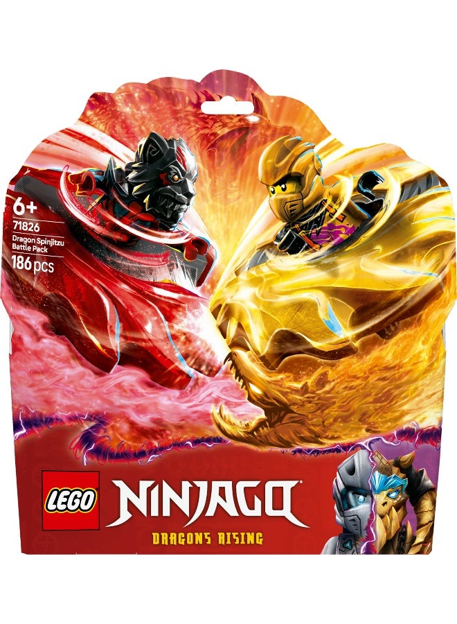LEGO NINJAGO Dragon Spinjitzu Battle Pack 71826 Building Set (186 Pieces) - Image 2