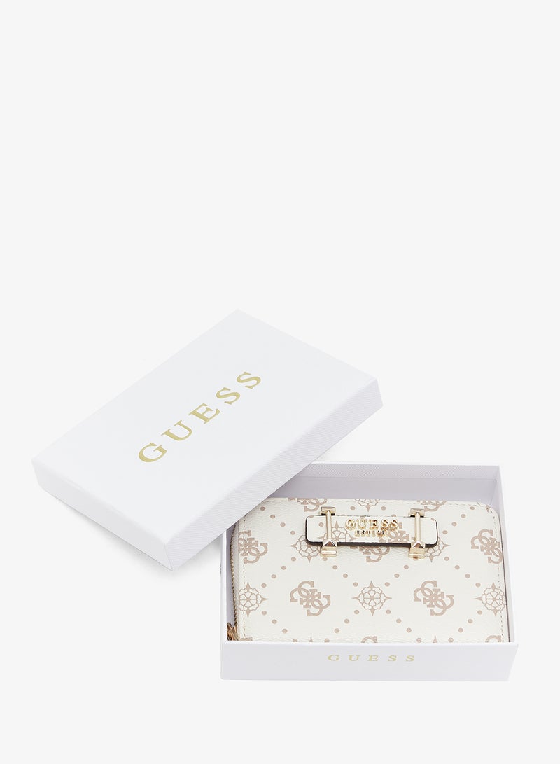 GUESS Silia Medium Zip Around Wallet - Image 5