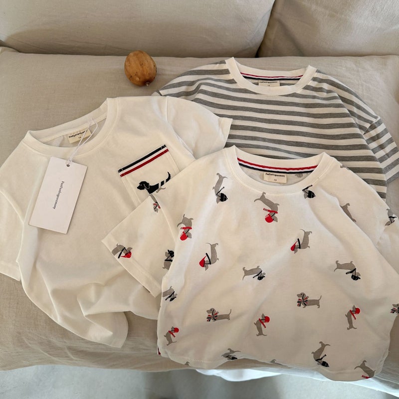 25 Children Puppy Short Sleeve T-Shirt - Image 2