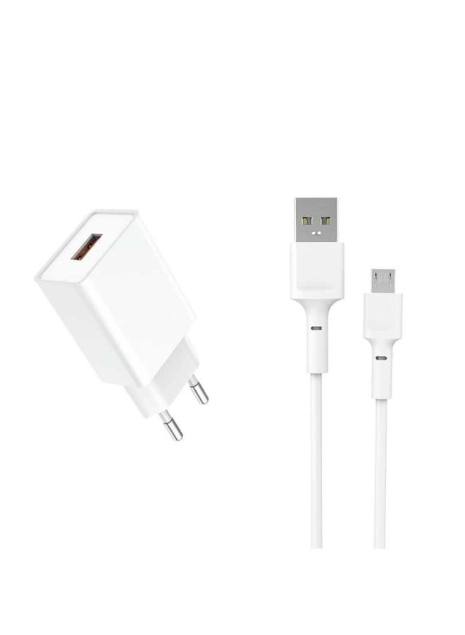 Fast charger micro USB single U Travel 3.1 A - Image 1