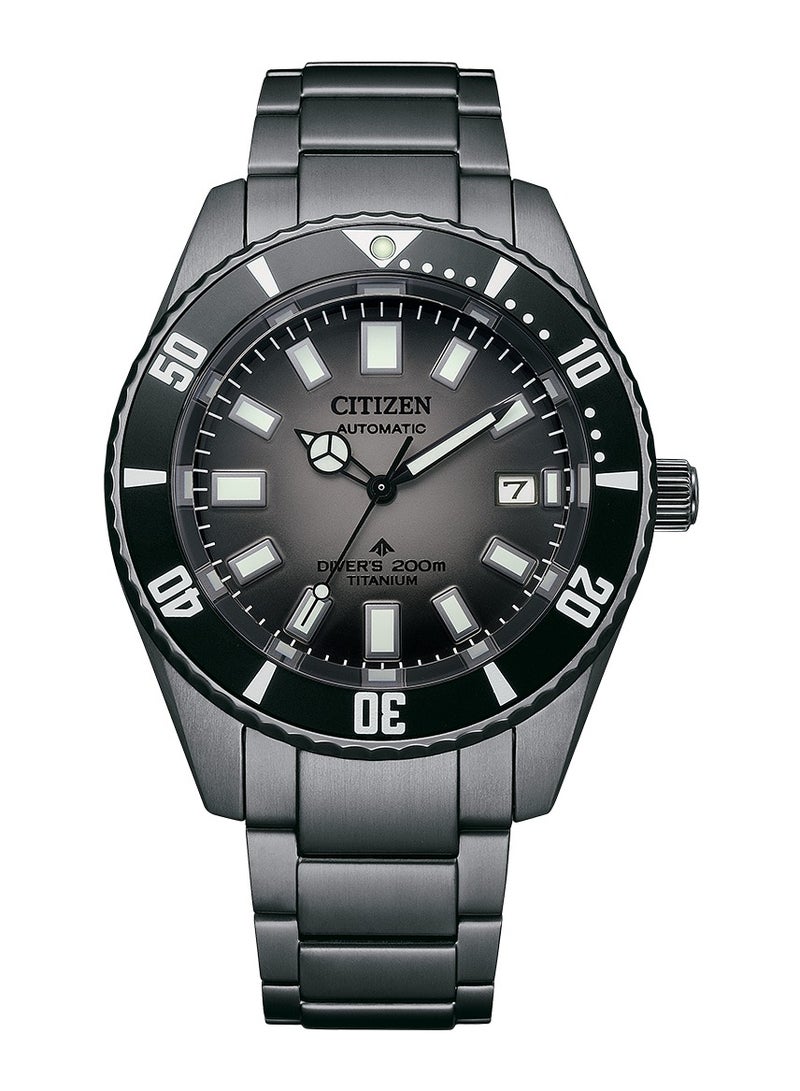 CITIZEN Automatic Diver's 200m Titanium Men's Watch NB6025-59H - Image 1