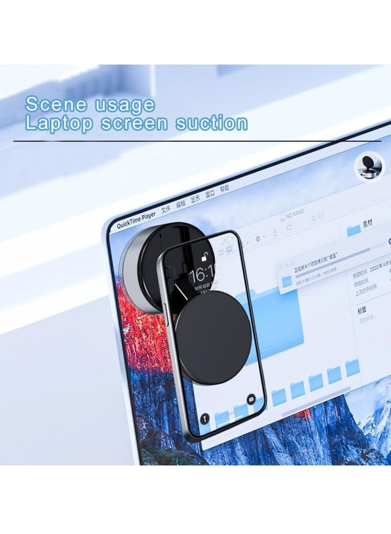 TIGER 360° Rotatable Car Magnetic Phone Holder, Electric Magnetic Suction Car Phone Mount, Universal Magnetic Car Mount Ultra (Black) – Strong Grip, Easy Installation, Compatible with All Smartphones - Image 4