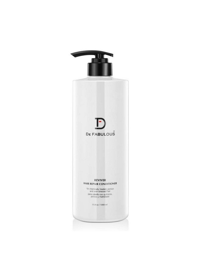 De Fabulous Reviver Hair Repair Conditioner (for chemically treated, porous and over-stressed hair) sulfate free (33.8 fl oz) by de Fabulous