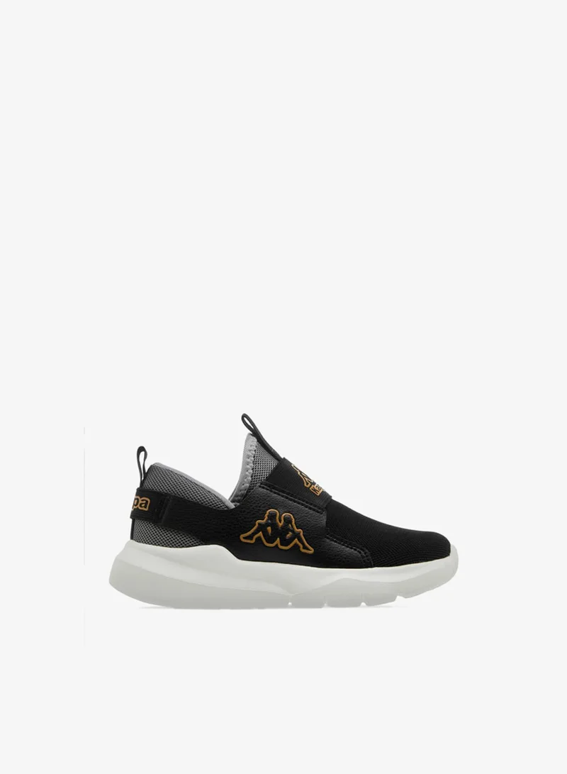 Kappa Boys' Logo Detail Slip-On Sports Shoes with Pull Up Tab