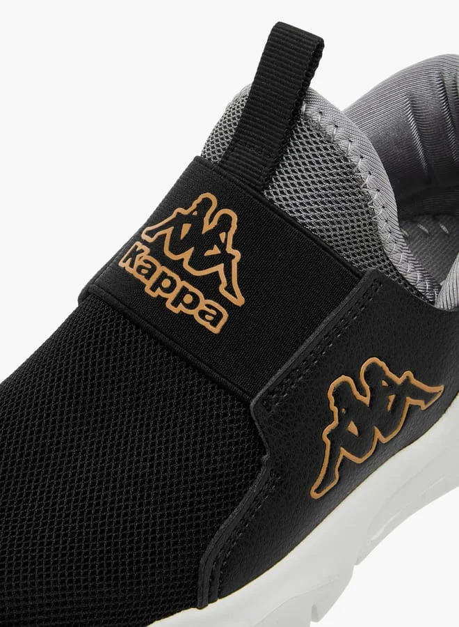 كابا Boys' Logo Detail Slip-On Sports Shoes with Pull Up Tab