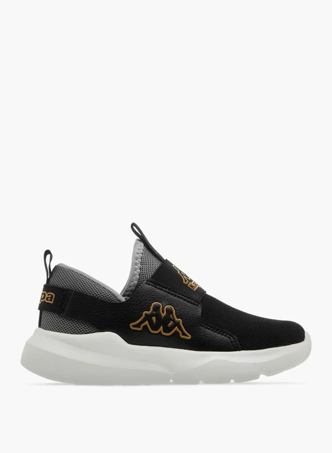 كابا Boys' Logo Detail Slip-On Sports Shoes with Pull Up Tab