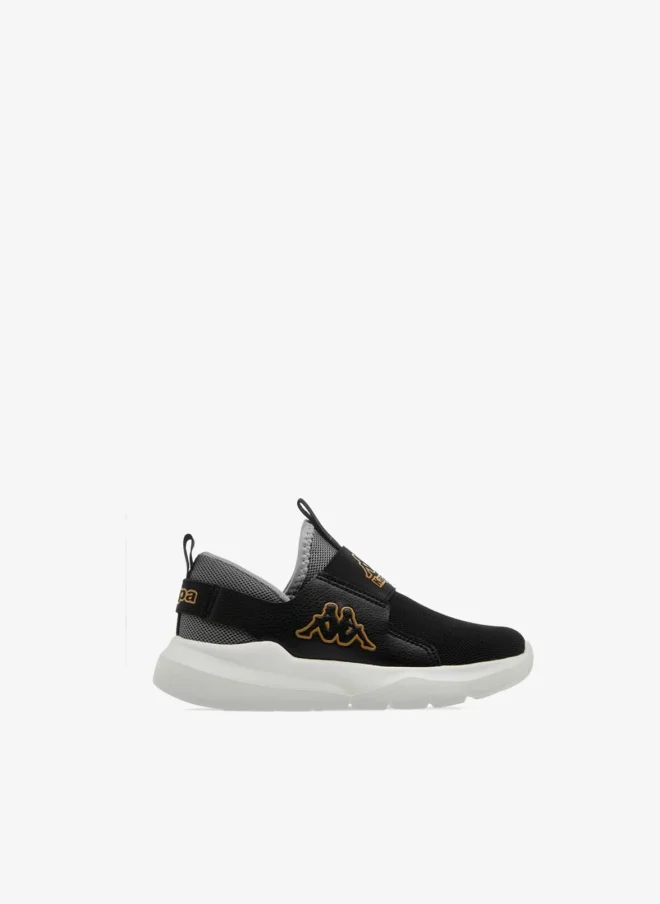 كابا حذاء رياضي للأولاد بشعار وعروة سحب سهل الارتداء