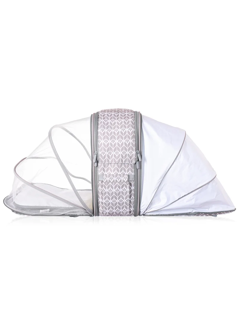 MAGELLAN Mommy One Step Collection Outdoor Portable Baby Bed Backpack 15 Inch From Magellan 239MA500-white