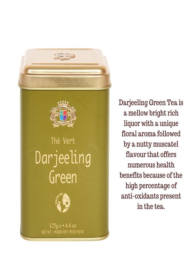 Premiers 3-in-1 Tea Gift Set | 187 Cups | 375 Grams | Darjeeling Green Tea + Assam Tea + Masala Chai | PMS Series | Elegant Square Metal Caddy | PMS Series - Image 2