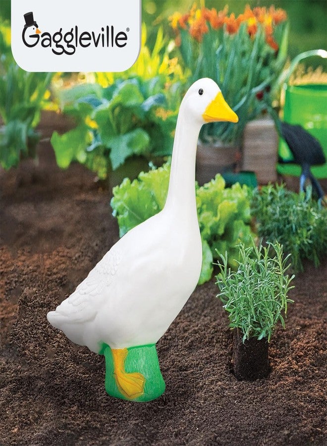 Fox Valley Traders Gaggleville Porch Goose™ Baby 17" H Statue - Image 2