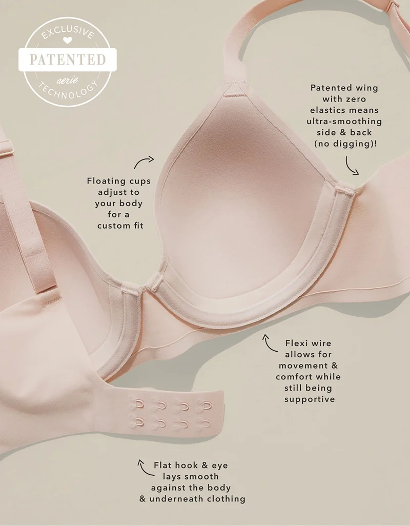 Aerie  Aerie Real Free Full Coverage Lightly Lined Bra for Women | Best Price UAE