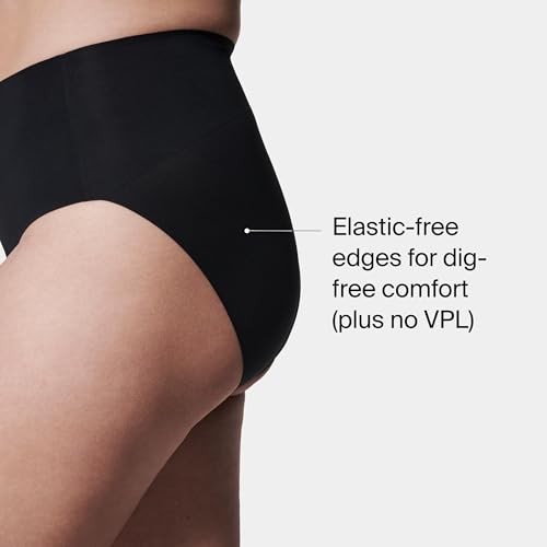SPANX SPANXsmooth Undie-tectable Brief - Comfortable Core Control - Invisible Shapewear Underwear - No Visible Panty Lines - Very Black - Medium - Image 3