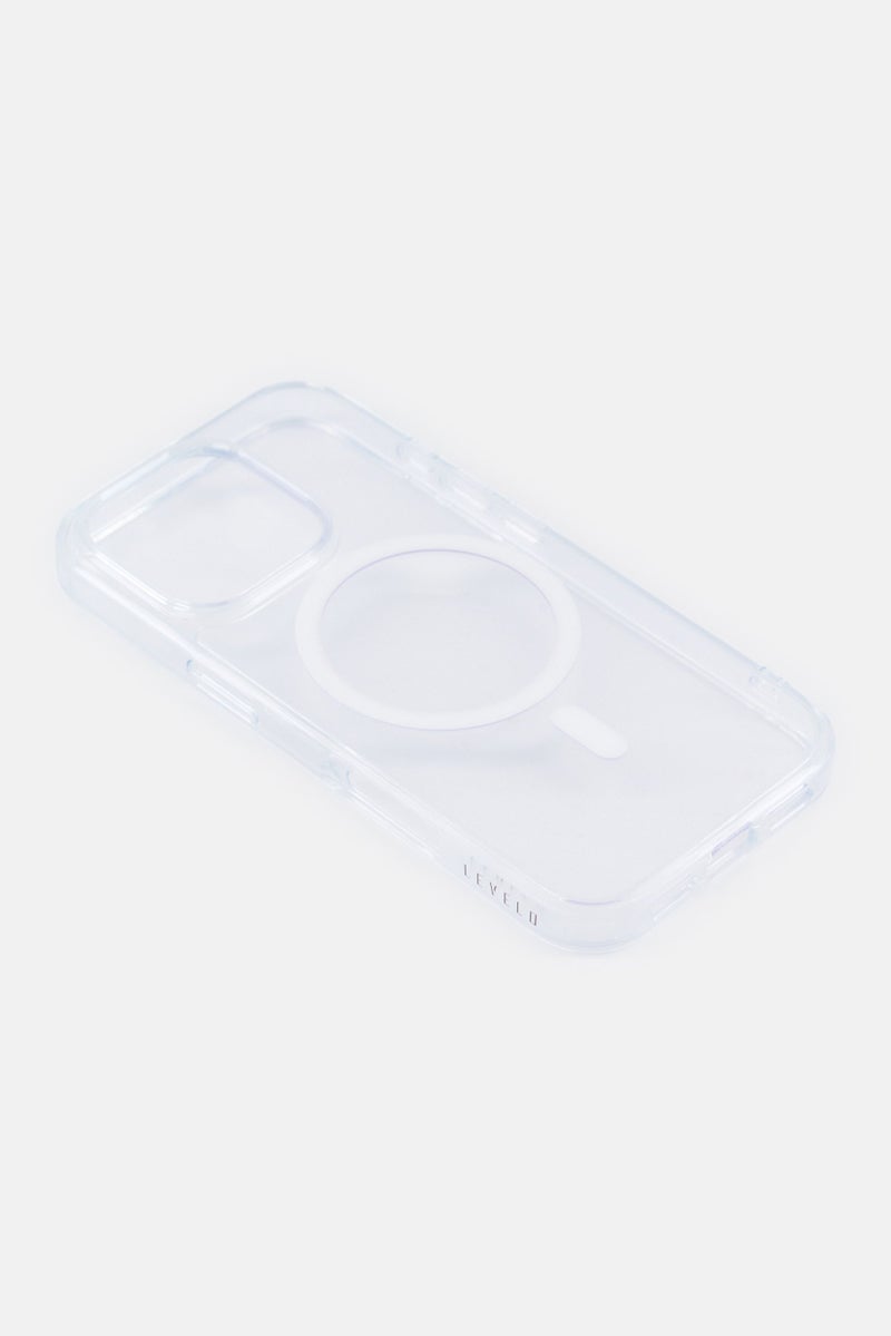 LEVELO iPhone 16 Pro Magsafe Clara Clear Protective Case, Transparent - Image 4