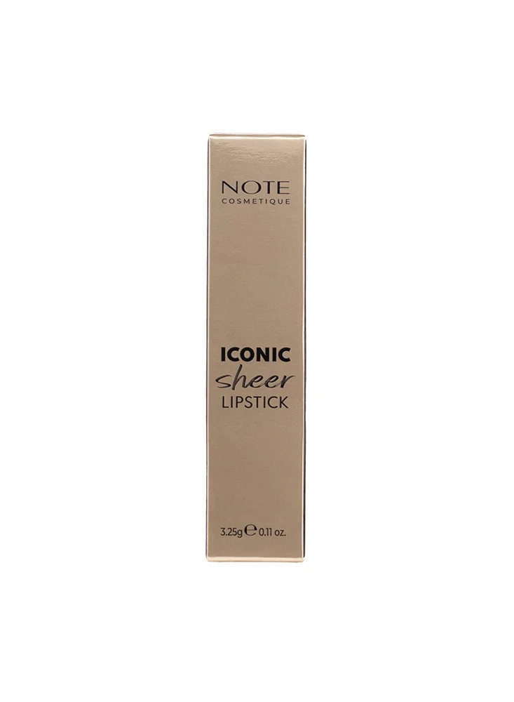 Note Iconic Sheer Lipstick- 201 Darling