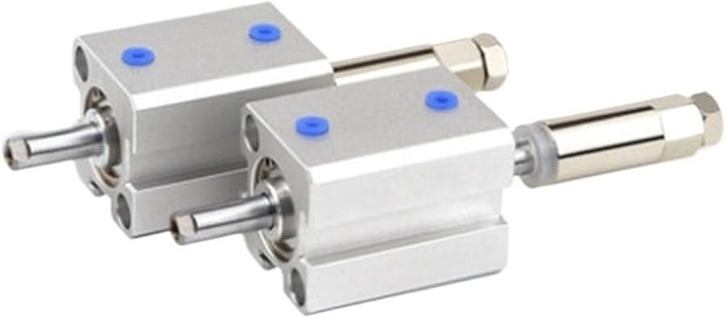 SDAJ16x40 30 Double Acting Aluminum Alloy Pneumatic Cylinder Adjustable Stroke 20 50mm - Image 1